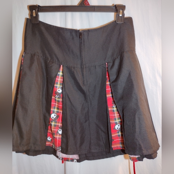 Skelanimals Plaid Pleated Skirt Size 2x fr Hot Topic - Picture 10 of 13